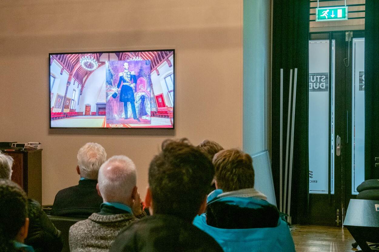Videopresentatie binnen bij ProDemos