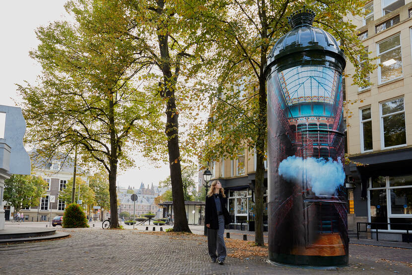 Nimbus Handelingenkamer 2023 op de 'peperbus' aan het Lange Voorhout