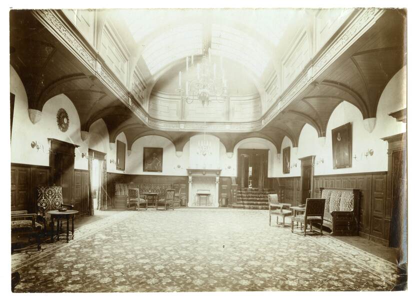 Hall Eerste Kamer rond 1913